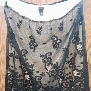 Lane Bryant Lace Skirt 26